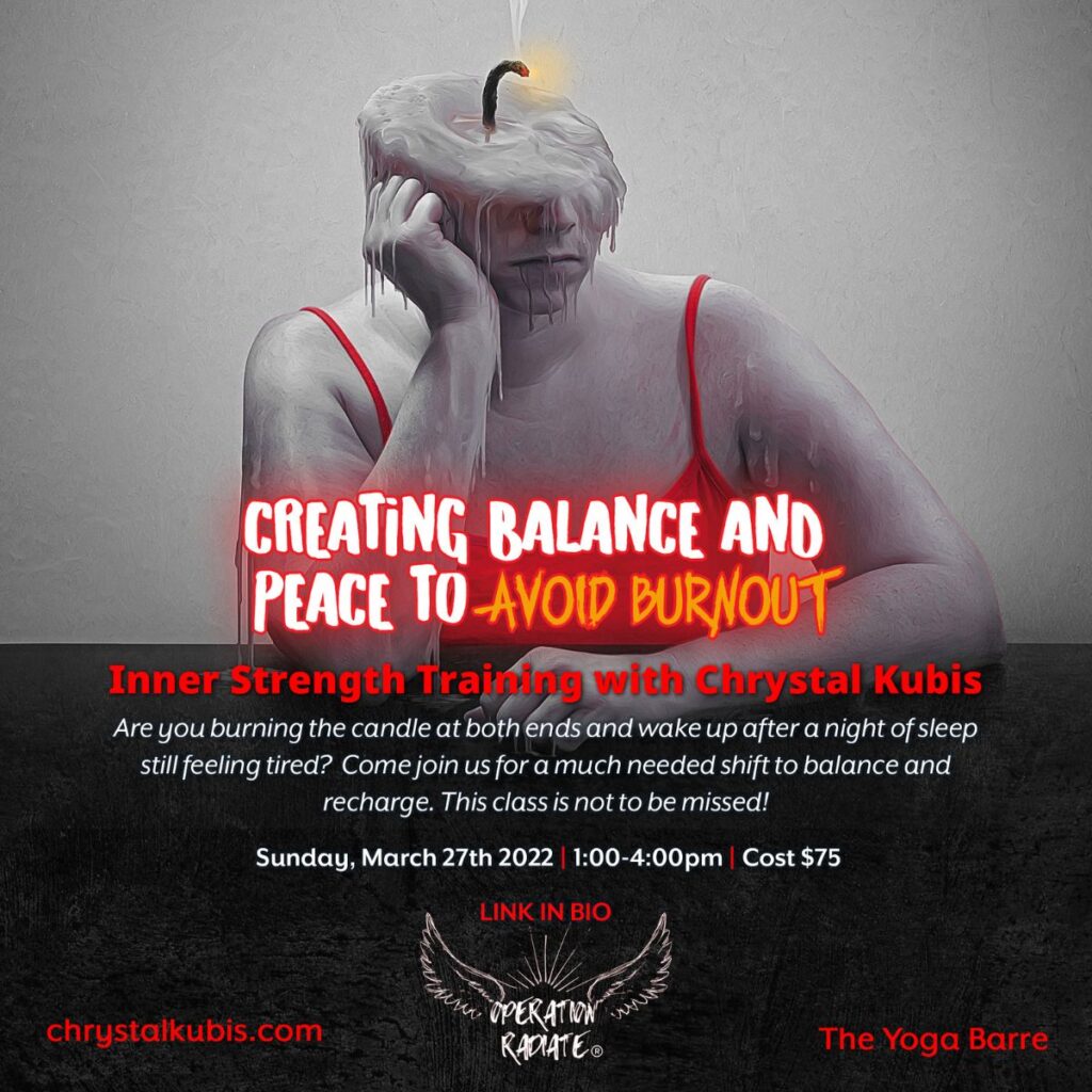 Creating Balance and Peace to Avoid Burnout